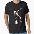 Funny Dabbing Skelleton Soccer T-Shirt - Custom Art Print for Adults - T-Shirt, Sweatshirt, Hoodie