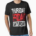 Friday 02 Dark T-Shirt - Unique Graphic Unisex - T-Shirt, Sweatshirt, Hoodie