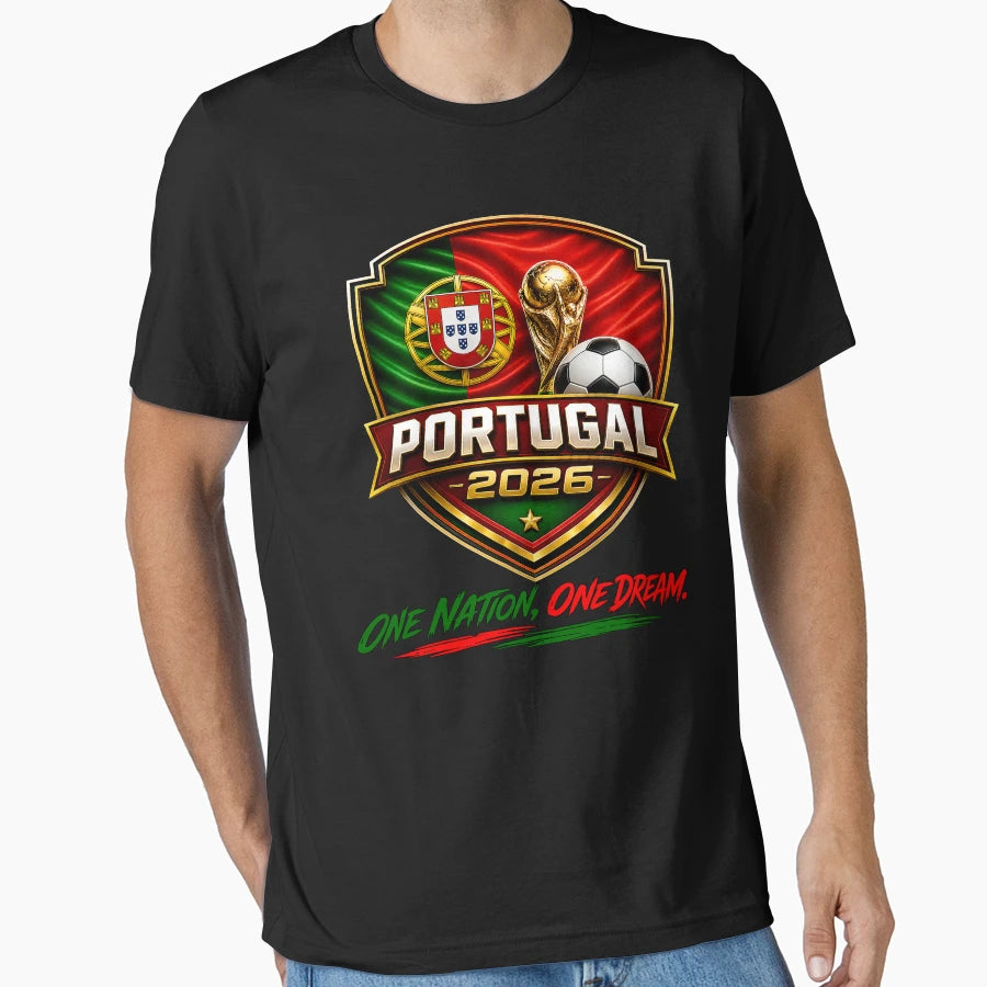 Portugal Portugal Football Pride T-Shirt - Minimalist Print Unisex - T-Shirt, Sweatshirt, Hoodie