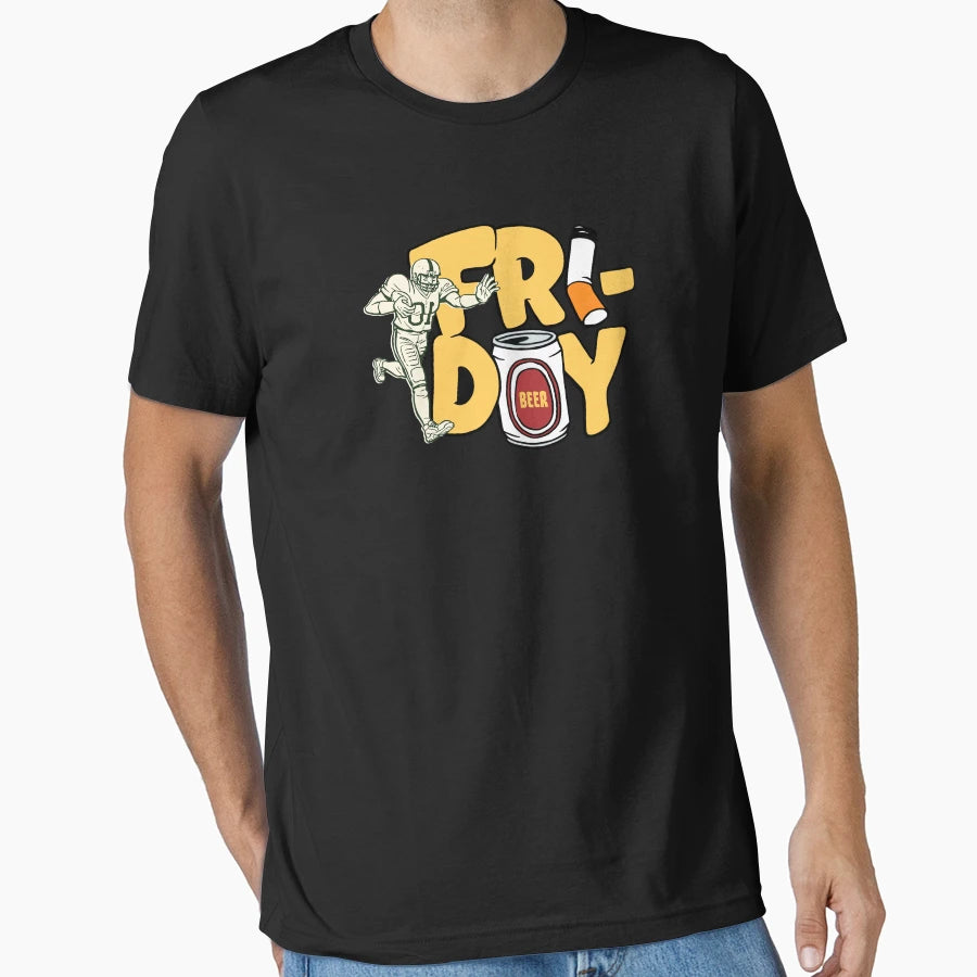 Friday Football T-Shirt - Graphic Print Unisex - T-Shirt, Sweatshirt, Hoodie