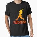 Touchdown Funny Baseball T-Shirt - Casual Everyday Wear Men Women - T-Shirt, Sweatshirt, Hoodie