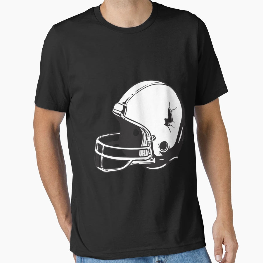 American Football Helmet T-Shirt - Unique Graphic Unisex - T-Shirt, Sweatshirt, Hoodie