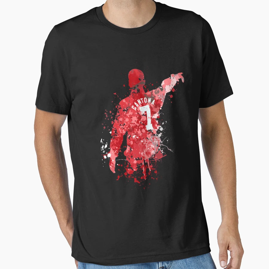 Eric Cantona T-Shirt - Custom Art Print Unisex - T-Shirt, Sweatshirt, Hoodie