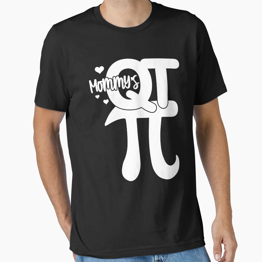 Mommys Cutie Pie Funny Pi Day T-Shirt - Novelty Apparel for Adults - T-Shirt, Sweatshirt, Hoodie