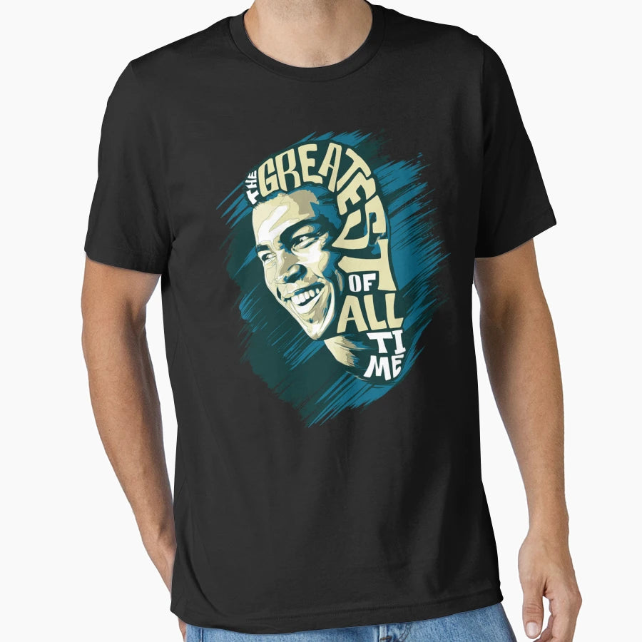 Muhammad Ali Greatest All Time T-Shirt - Streetwear Style for Adults - T-Shirt, Sweatshirt, Hoodie