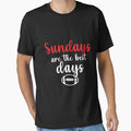 Sundays Are Best Days T-Shirt - Trendy Graphic for Adults - T-Shirt, Sweatshirt, Hoodie