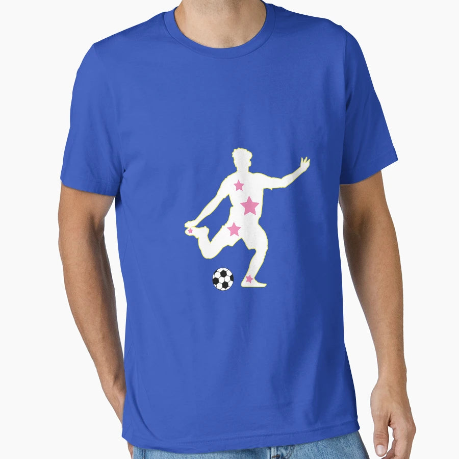 Star Soccer Kick T-Shirt - Novelty Apparel Men Women - T-Shirt, Sweatshirt, Hoodie