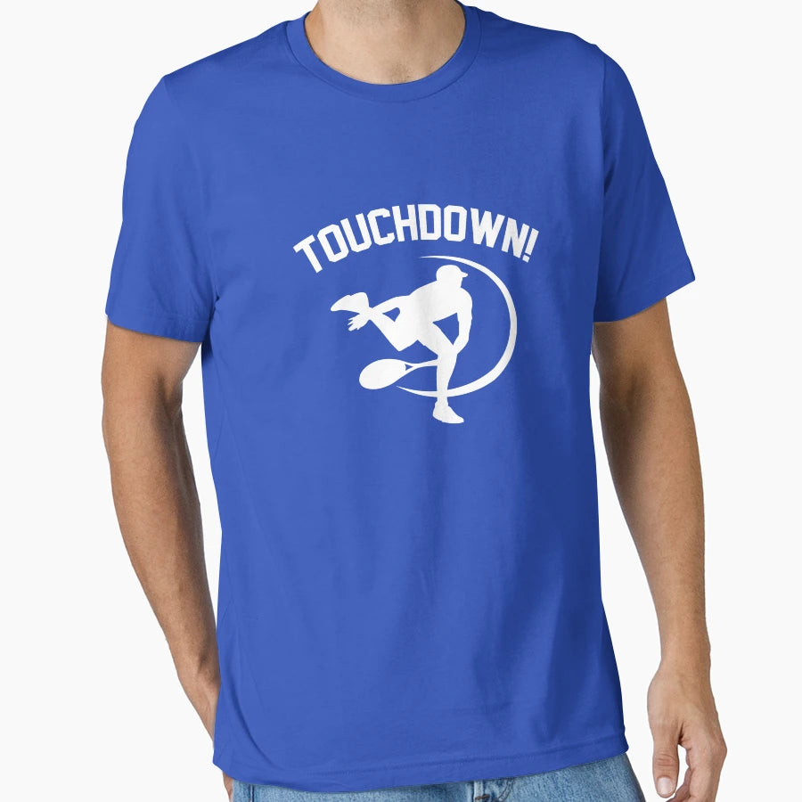 Touchdown Tennis T-Shirt - Minimalist Print Men Women - T-Shirt, Sweatshirt, Hoodie