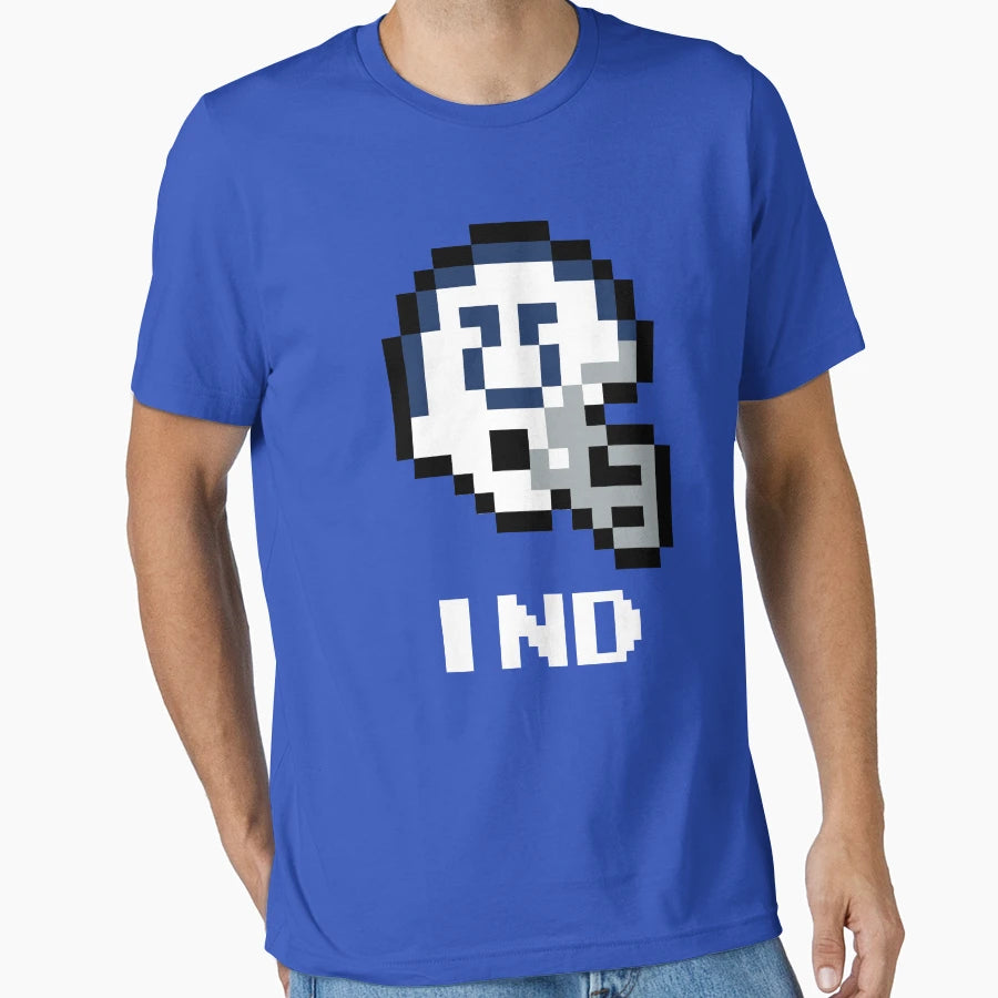 Indianapolis Colts Tecmo Super Bowl T-Shirt - Minimalist Print for Adults - T-Shirt, Sweatshirt, Hoodie