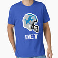 Detroit Lions Tecmo Super Bowl T-Shirt - Minimalist Print for Adults - T-Shirt, Sweatshirt, Hoodie