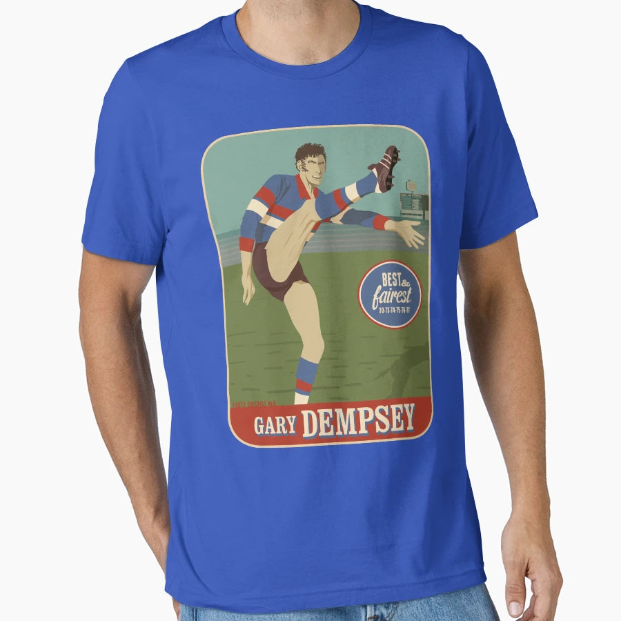 Gary Dempsey Footscray T-Shirt - Trendy Graphic Unisex - T-Shirt, Sweatshirt, Hoodie