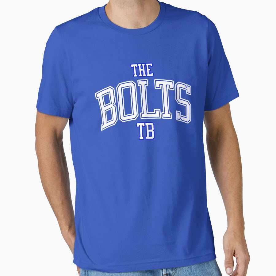 Tampa Bay Bolts And T-Shirt - Fun Novelty Design for Adults - T-Shirt, Sweatshirt, Hoodie