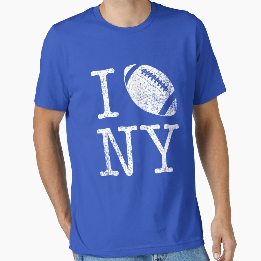 New York Football Team Giants T-Shirt - Casual Everyday Wear for Adults - T-Shirt, Sweatshirt, Hoodie