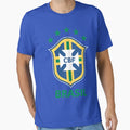 Brasil Cbf Crest Futbol Soccer T-Shirt - Unique Graphic Men Women - T-Shirt, Sweatshirt, Hoodie