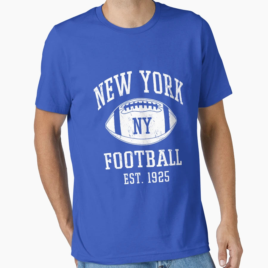 New York Football Team Giants T-Shirt - Aesthetic Graphic for Adults - T-Shirt, Sweatshirt, Hoodie