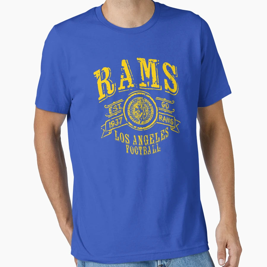 Rams Football T-Shirt - Fun Novelty Design Men Women - T-Shirt, Sweatshirt, Hoodie