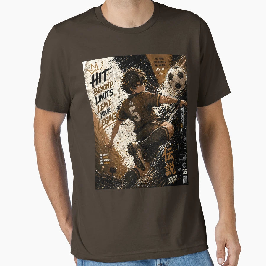 Football Hero T-Shirt - Minimalist Print for Adults - T-Shirt, Sweatshirt, Hoodie