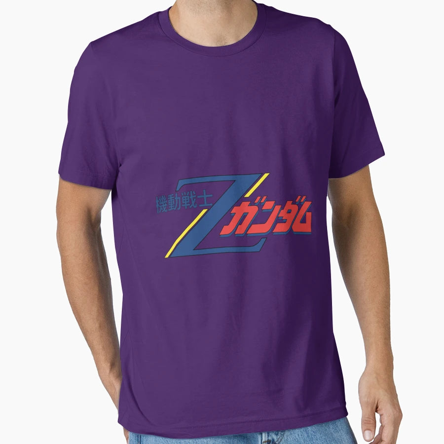Gundam Zeta Title Logo Jp T-Shirt - Graphic Print Unisex - T-Shirt, Sweatshirt, Hoodie