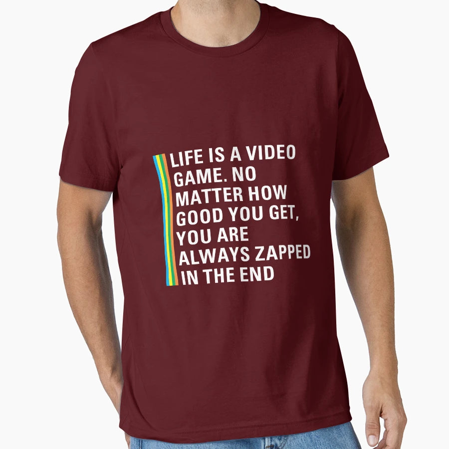 Life Is Game T-Shirt - Casual Everyday Wear for Adults - T-Shirt, Sweatshirt, Hoodie