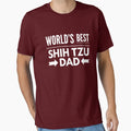 Best Shih Tzu Dad T-Shirt - Casual Everyday Wear Unisex - T-Shirt, Sweatshirt, Hoodie