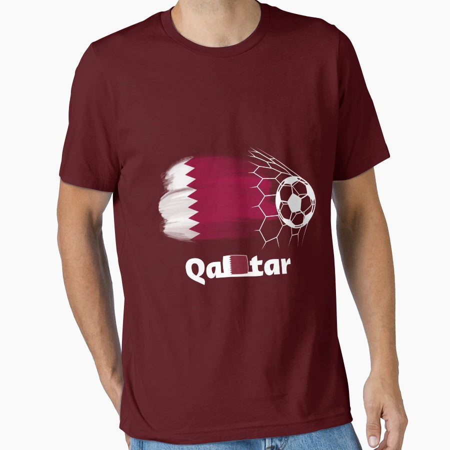 Qatar National Team T-Shirt - Fun Novelty Design for Adults - T-Shirt, Sweatshirt, Hoodie