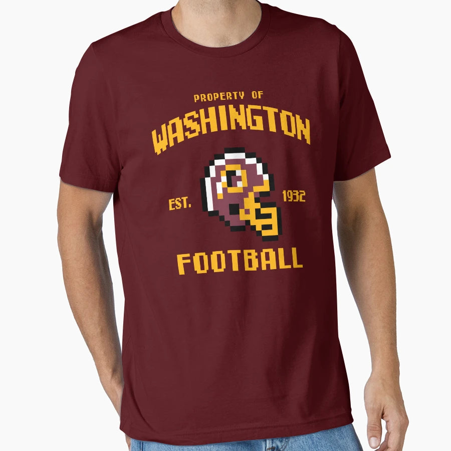 Property Washington Redskins T-Shirt - Aesthetic Graphic for Adults - T-Shirt, Sweatshirt, Hoodie