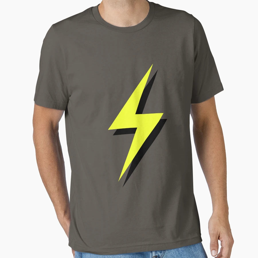 Lightening Bolt T-Shirt - Graphic Print Unisex - T-Shirt, Sweatshirt, Hoodie