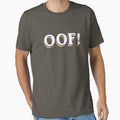 Oof 90S T-Shirt - Minimalist Print for Adults - T-Shirt, Sweatshirt, Hoodie