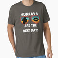 Sundays Are Best Days Football Sunglasses T-Shirt - Unique Graphic Unisex - T-Shirt, Sweatshirt, Hoodie