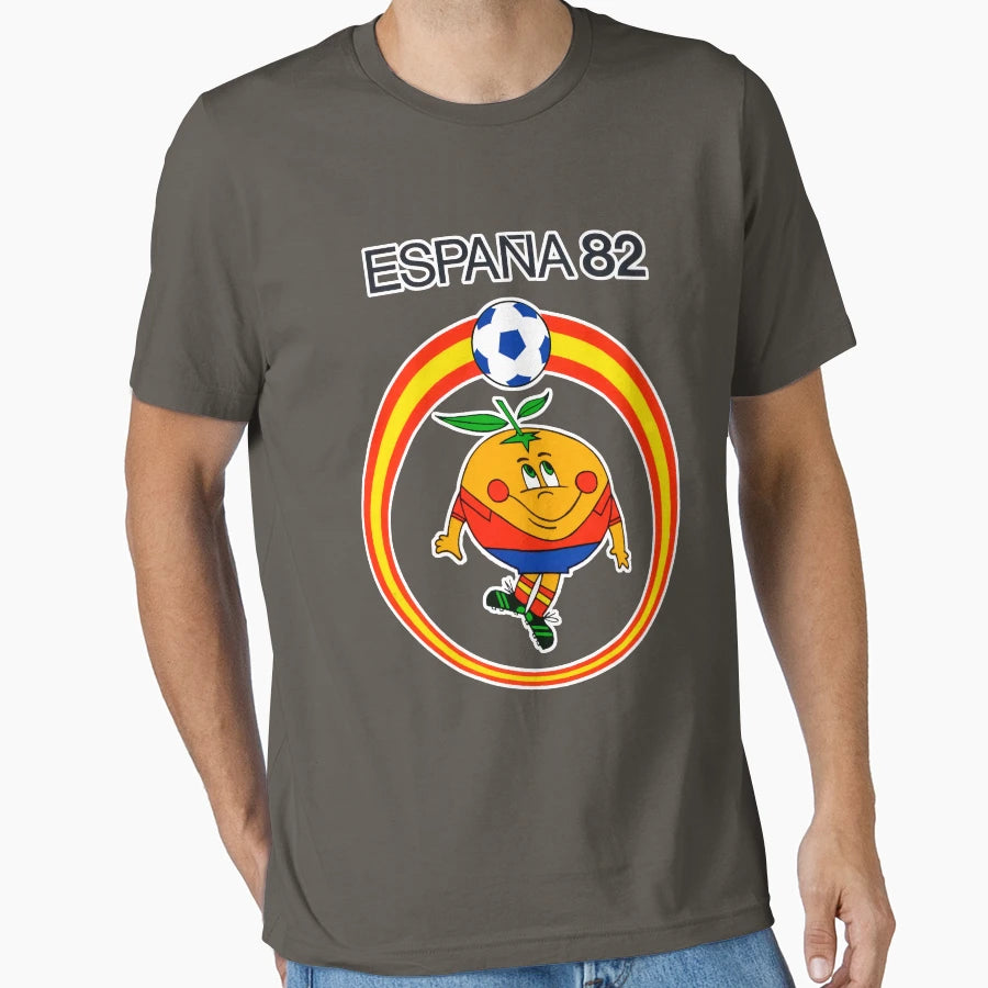 Naranjito Spain 82 T-Shirt - Unique Graphic for Adults - T-Shirt, Sweatshirt, Hoodie
