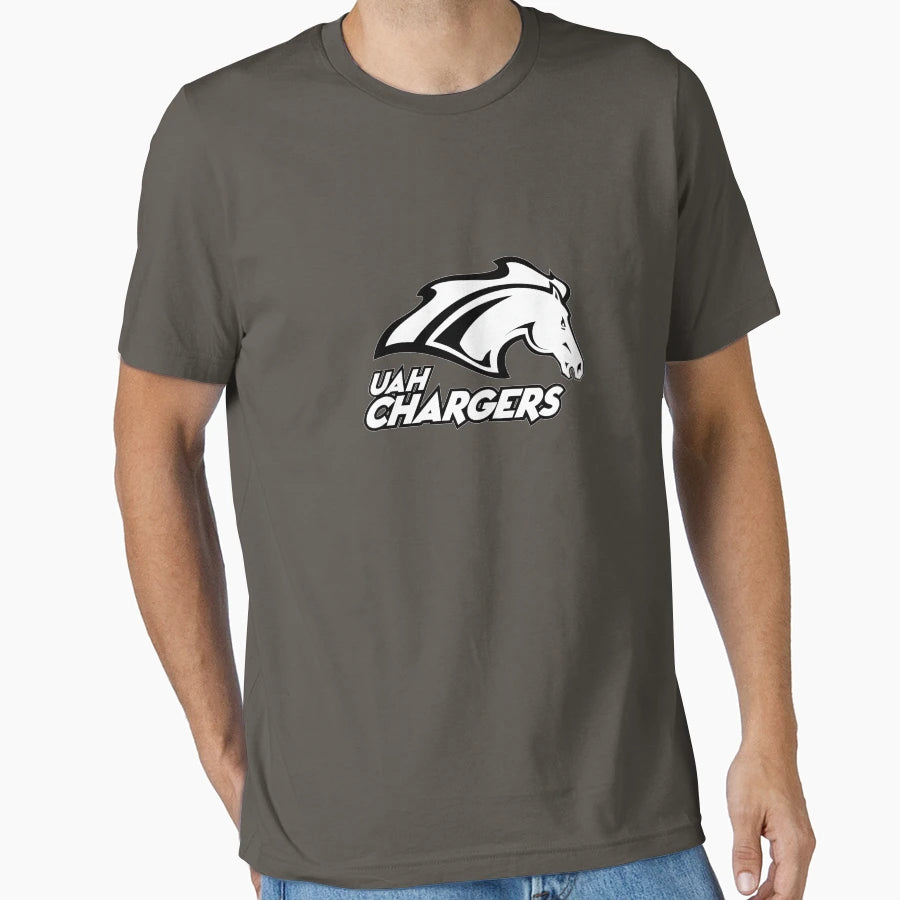 Alabama Uah Black White T-Shirt - Unique Graphic for Adults - T-Shirt, Sweatshirt, Hoodie