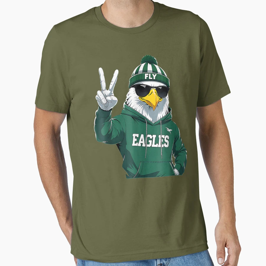 Funny Eagle T-Shirt - Custom Art Print for Adults - T-Shirt, Sweatshirt, Hoodie
