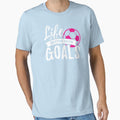 Life Is Better Goals Soccer Goalie T-Shirt - Unique Graphic Men Women - T-Shirt, Sweatshirt, Hoodie