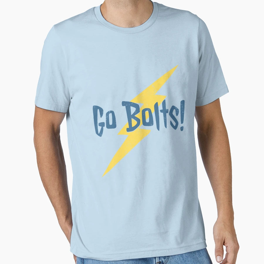Go Bolts T-Shirt - Unique Graphic for Adults - T-Shirt, Sweatshirt, Hoodie