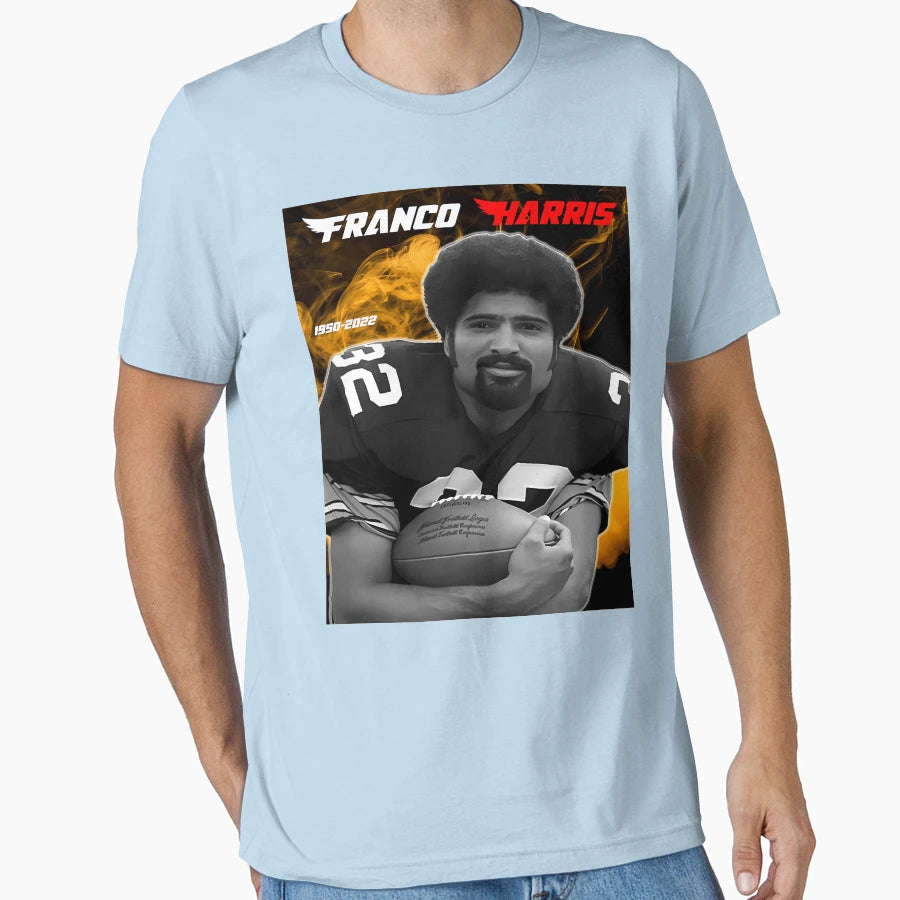 Rip Franco Harris Gift T-Shirt - Fun Novelty Design Unisex - T-Shirt, Sweatshirt, Hoodie