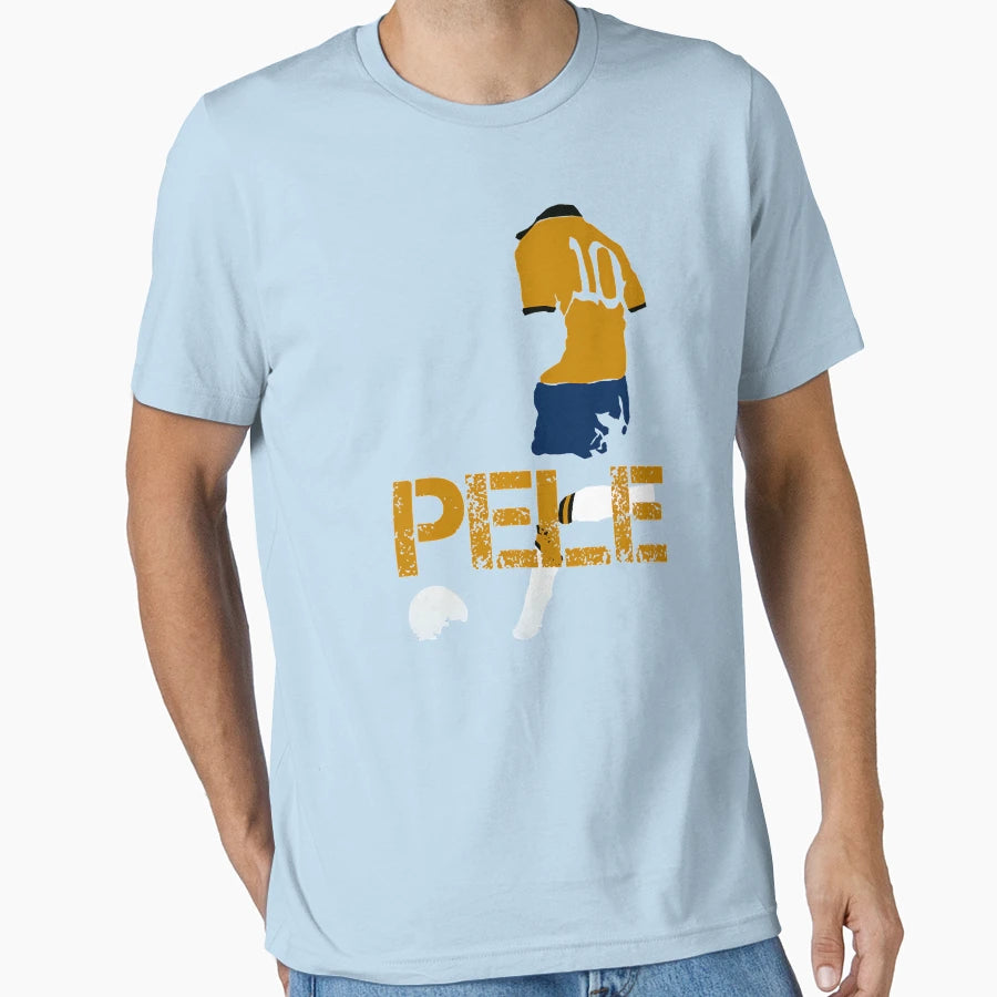 Pele 10 Brazil T-Shirt - Novelty Apparel Unisex - T-Shirt, Sweatshirt, Hoodie