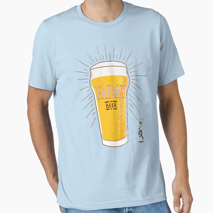 Friday Beer T-Shirt - Novelty Apparel Men Women - T-Shirt, Sweatshirt, Hoodie