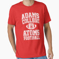 Adams College Atoms Football Variant T-Shirt - Minimalist Print Unisex - T-Shirt, Sweatshirt, Hoodie