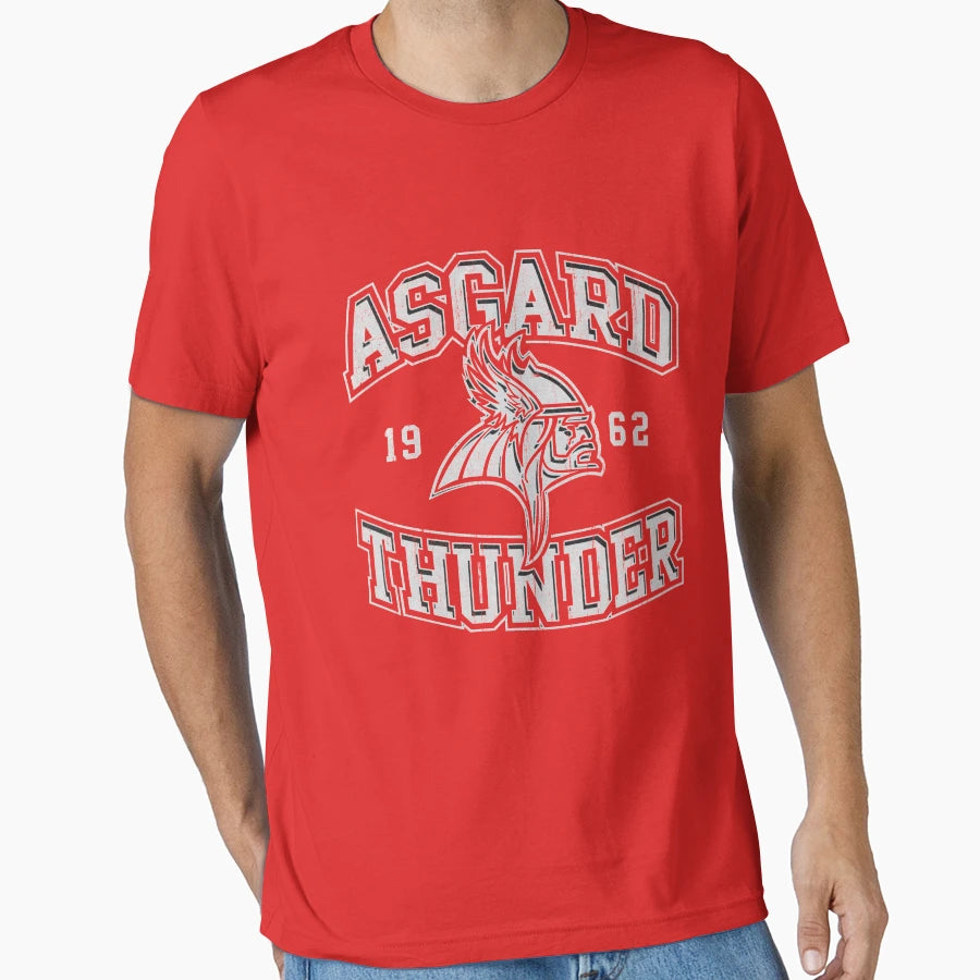 Asgard Thunder Football T-Shirt - Trendy Graphic Men Women - T-Shirt, Sweatshirt, Hoodie