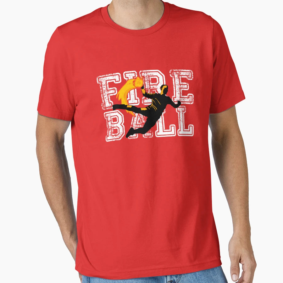 Handball Fireball Power Punch T-Shirt - Trendy Graphic for Adults - T-Shirt, Sweatshirt, Hoodie