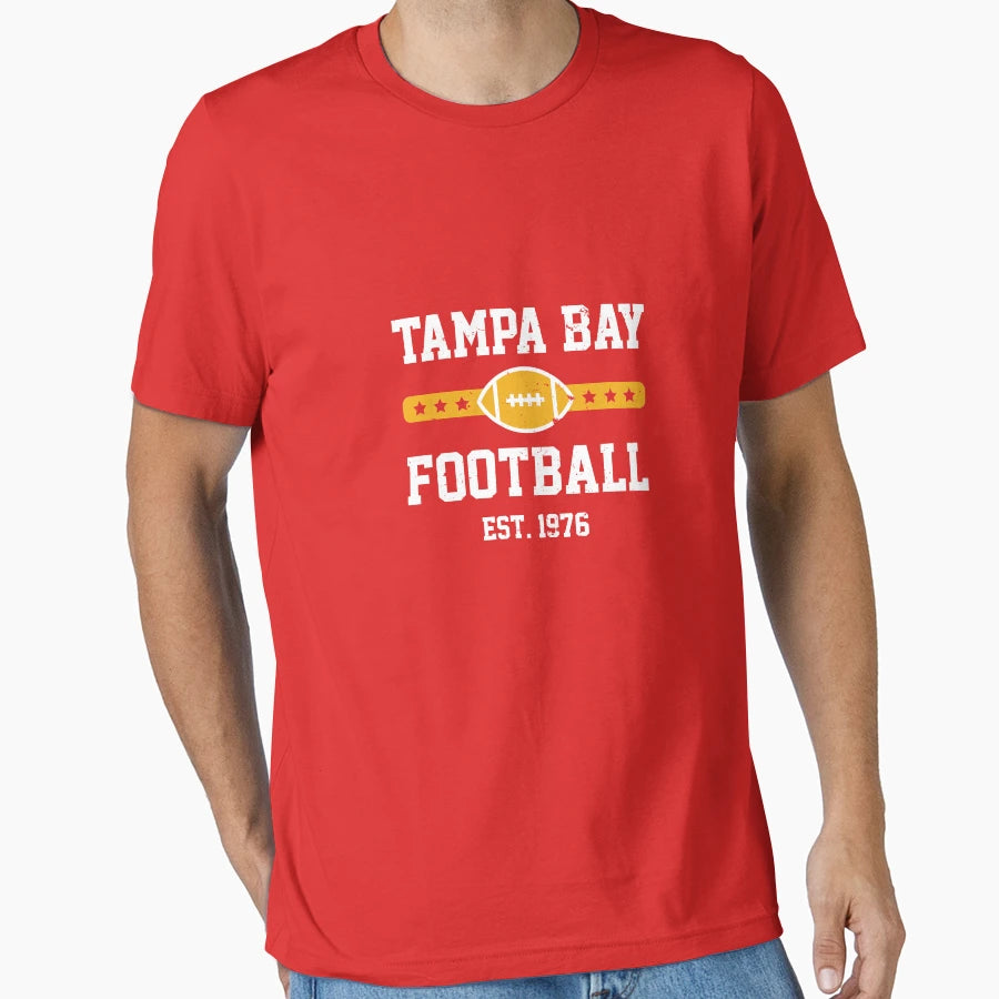 Tampa Bay Football American Football T-Shirt - Custom Art Print for Adults - T-Shirt, Sweatshirt, Hoodie