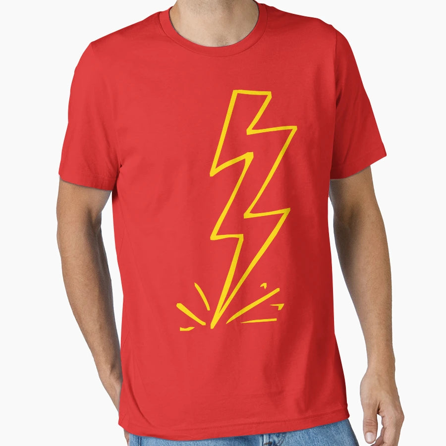 Flash Lightning Bolt T-Shirt - Unique Graphic Men Women - T-Shirt, Sweatshirt, Hoodie