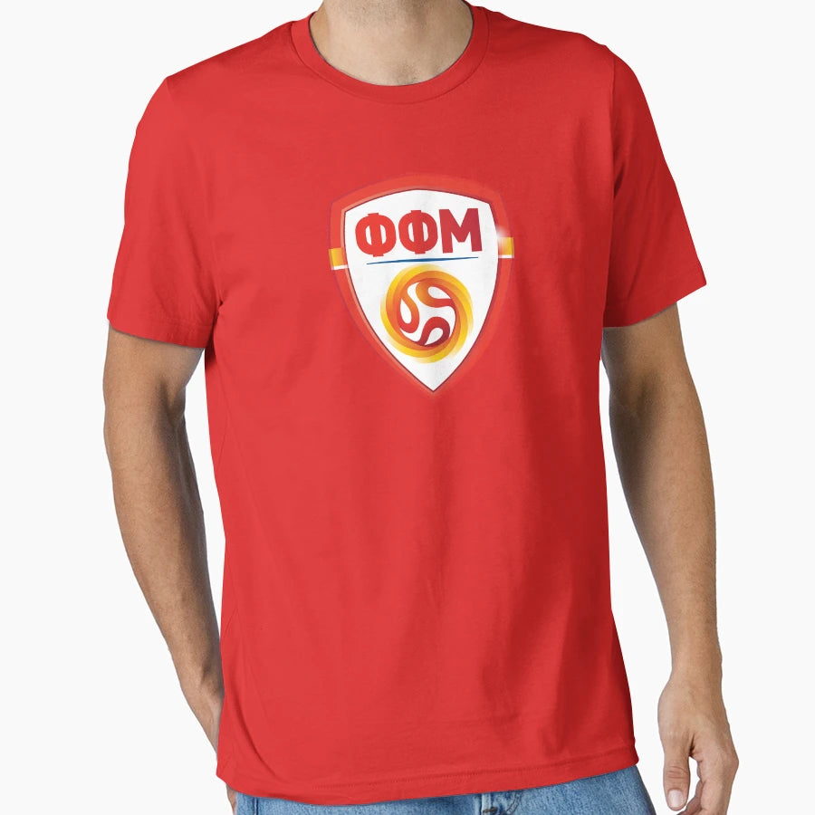 North Macedonia National Football Team T-Shirt - Graphic Print Men Women - T-Shirt, Sweatshirt, Hoodie