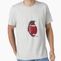 American Football Fun Grenade T-Shirt - Graphic Print Men Women - T-Shirt, Sweatshirt, Hoodie