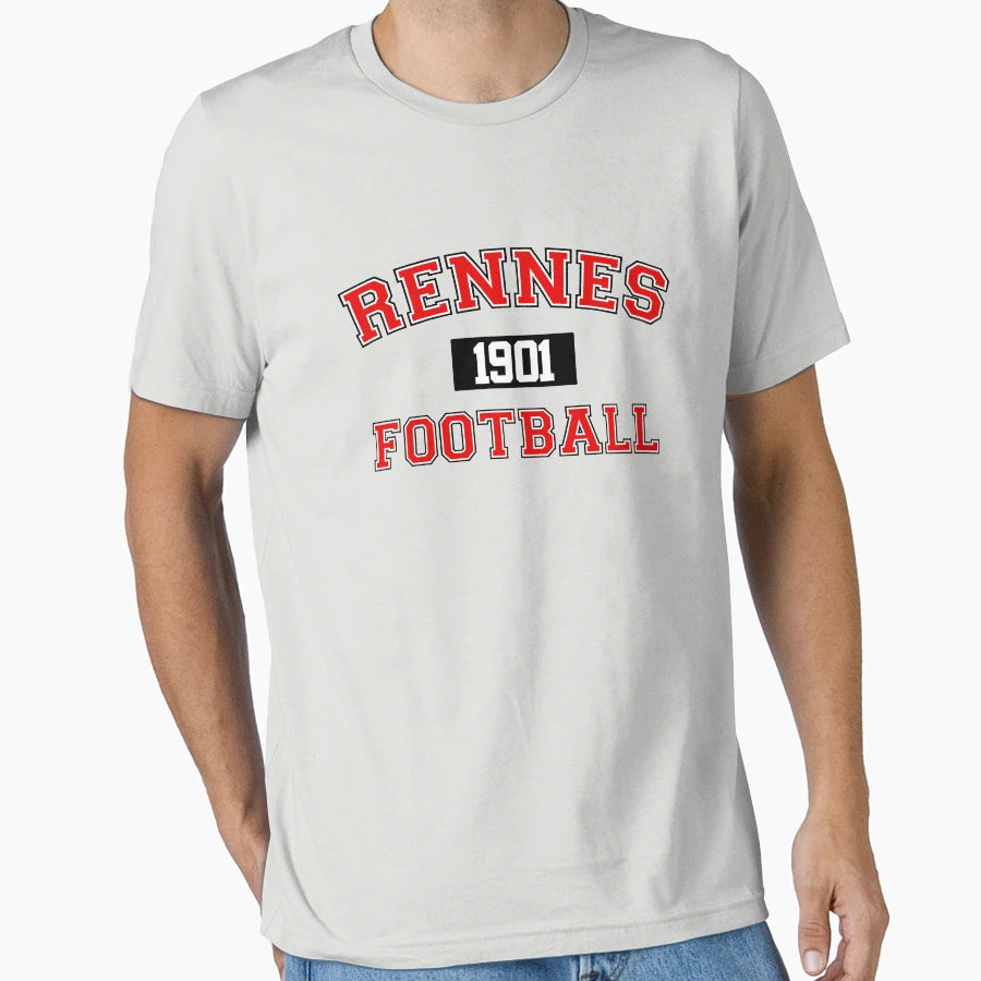 Rennes Football Athletic College 1 T-Shirt - Custom Art Print Men Women - T-Shirt, Sweatshirt, Hoodie