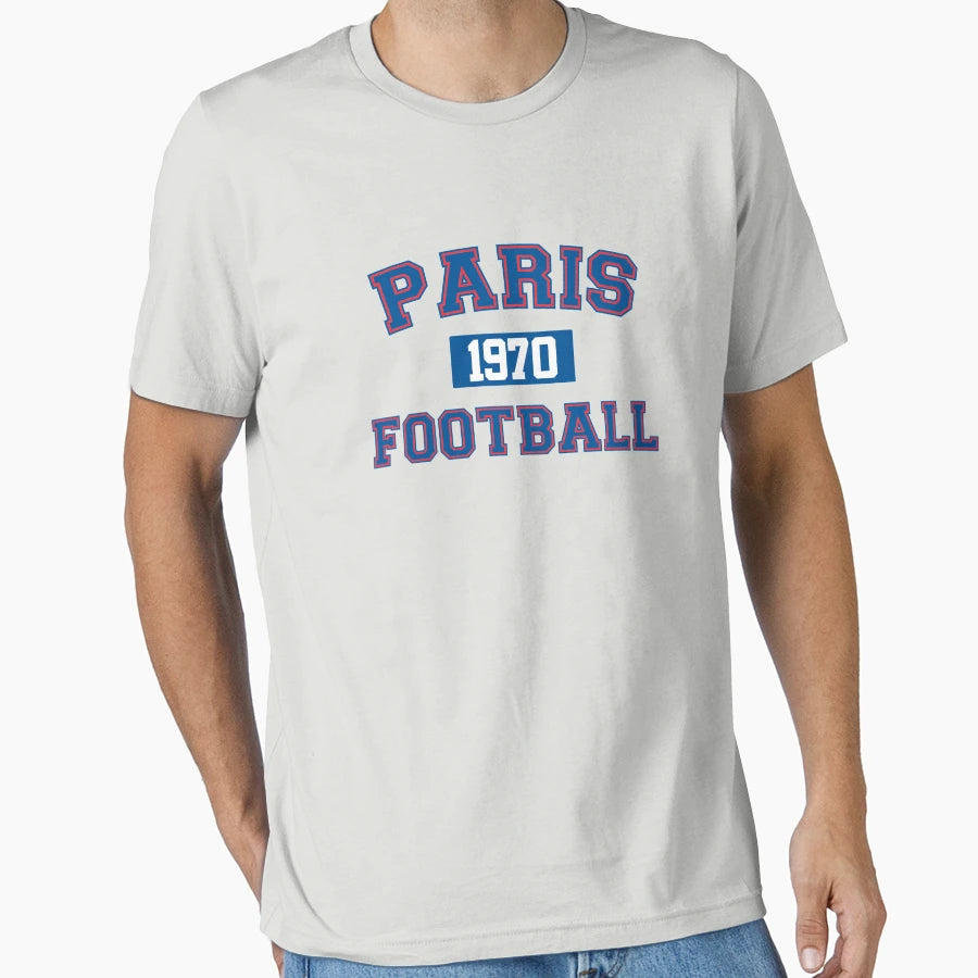 Paris Football Athletic College 1 T-Shirt - Fun Novelty Design Men Women - T-Shirt, Sweatshirt, Hoodie