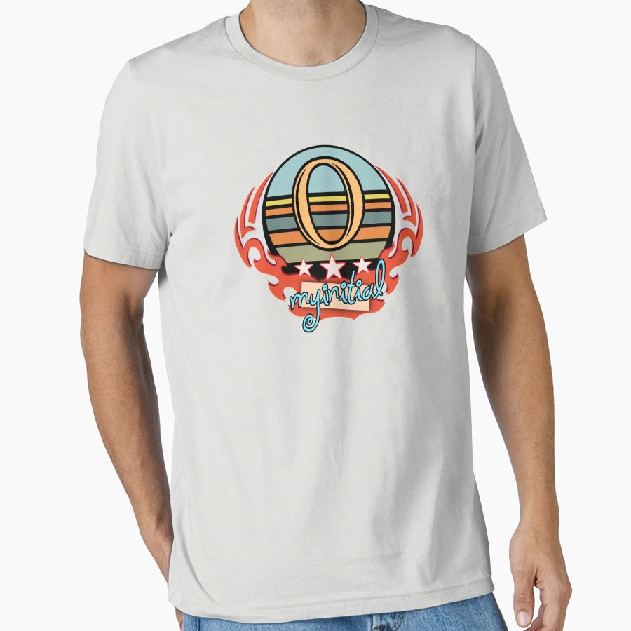 My Initial Alphabet Letter O Personal T-Shirt - Unique Graphic for Adults - T-Shirt, Sweatshirt, Hoodie