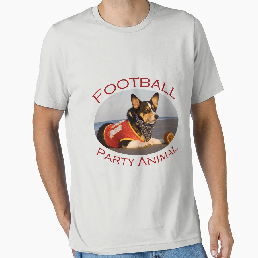 Football Party Animal T-Shirt - Streetwear Style Unisex - T-Shirt, Sweatshirt, Hoodie