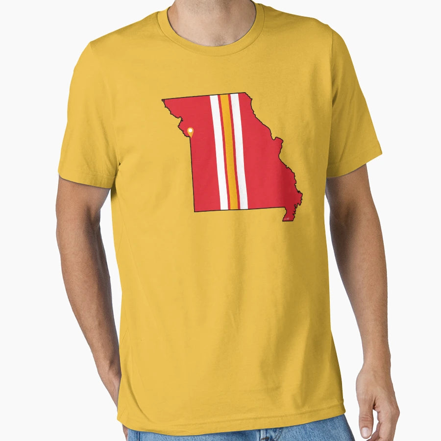 Kansas City Football T-Shirt - Fun Novelty Design Men Women - T-Shirt, Sweatshirt, Hoodie