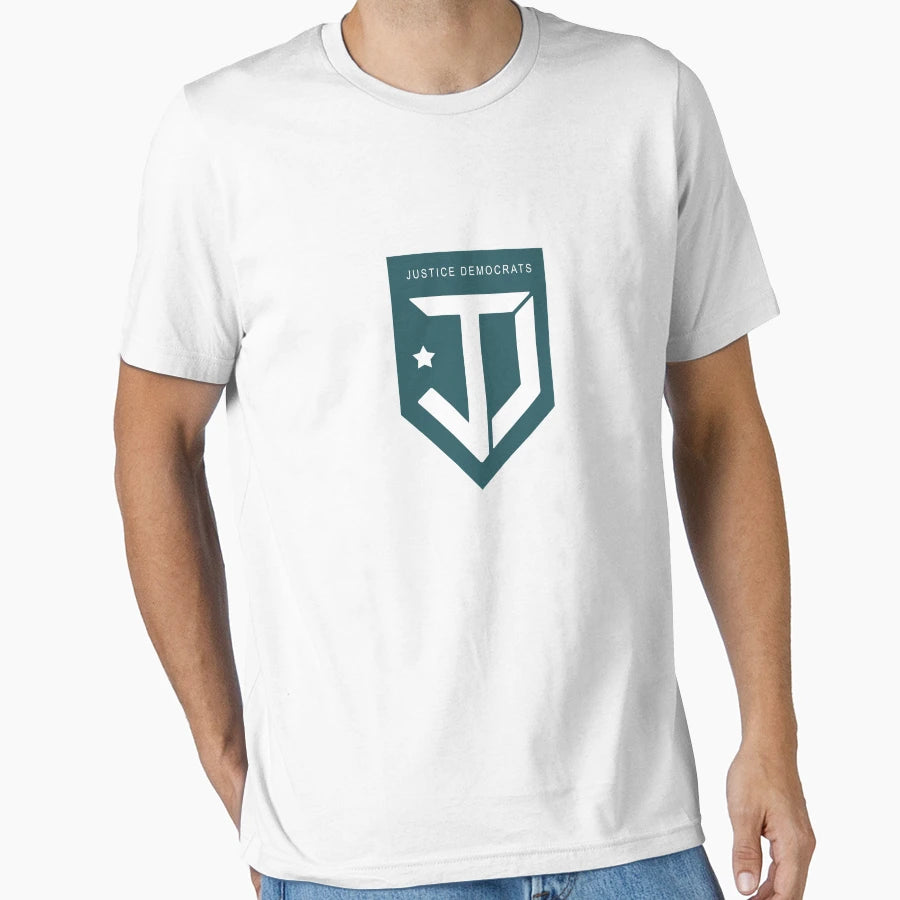 Justice Democrats T-Shirt - Unique Graphic for Adults - T-Shirt, Sweatshirt, Hoodie
